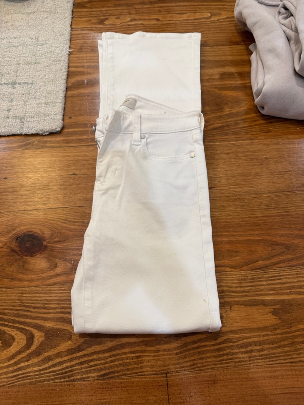 Liverpool Jeans Company White Boot Cut Jeans
